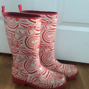 Coach rain boots